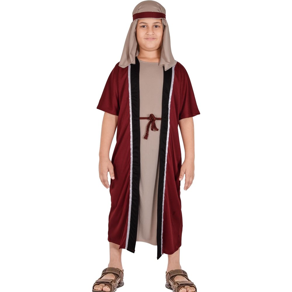 A2Z 4 Kids Boys Xmas Nativity Joseph Costume Fancy Dress - Joseph Costume 3-5