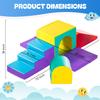 New Bounce Toddler Climbing Toys - Soft Play Set for Kids - Foam Climbing Blocks - Safe Soft Gym Equipment - Great for All Ages view 2