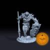 Drakhal The Death Commander | Carcassmen | Undead Miniature for Tabletop Games Like D&D 5e and TTRPG War Gaming Medium (Normal Size) view 2