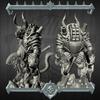 Gearhorn The Labyrinth Warden | Clockwork Minotaur | Construct Miniature for Tabletop Games Like D&D and War Gaming Large (Normal Size) view 3