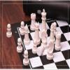 GAENZA New Portable Travel Chess, Leather Chess Board and Acrylic Chess Pieces, Chess Set with with Storage Bag for Kids and Adults Toys view 4