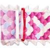9.8 FT Pink Magic Cloud Dragon Ribbon Poi, 3 Meters Outdoor Dragon Dance Washable Pink Dragon Scale Pattern Ribbon Streamer with 200g 3D Plastic Dragon Head, Swing Rope and Oxford Travel bag Set view 2