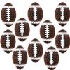 10PCS Football Honeycomb Ceiling Hanging Decorations Centerpieces Football Banners Sports Paper Cutouts Themed Party Supplies 3D Tissue Paper Pom Poms for Birthday Classroom Baby Shower Party Favor view 1