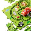Bennol Toddler Toys Gifts for 3 4 5 Year Old Boys, 39 Jigsaw Puzzle Race Track Car Set Toys for Kids Boys Toddlers 3-5 4-6, Puzzle Tracks Car Toys Gifts for 3 4 5 Year Old Girls Kids view 4