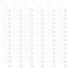 1000pcs Plastic Sequin Pins for DIY Christmas Ornaments Craft Handmade Beaded Polystyrene Balls Ornaments Transparent Plastic Round Head Pins for Christmas Tree view 1