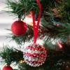 1000pcs Plastic Sequin Pins for DIY Christmas Ornaments Craft Handmade Beaded Polystyrene Balls Ornaments Transparent Plastic Round Head Pins for Christmas Tree view 3