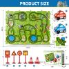 Bennol Toddler Toys Gifts for 2 3 4 5 Year Old Boys, 56pcs Jigsaw Puzzle Race Track Car Set for Kids Boys Toddlers 1-3 2-4 3-5 4-6, Puzzle Tracks Car Toys Gifts for 2 3 4 5 Year Old Boy Kid view 2