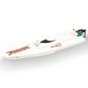 TENSHOCK Mini Mono II ARTR RC Speedboat Glass Fiber for Lakes and Rivers & Rc with High-Speed Motor ESC Propeller for Kids Adult (White) view 1