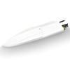 TENSHOCK Mini Mono II ARTR RC Speedboat Glass Fiber for Lakes and Rivers & Rc with High-Speed Motor ESC Propeller for Kids Adult (White) view 3