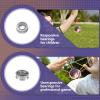 HKSOD Yoyo Unresponsive Professional Yoyo for Adults, Dual Purpose Metal Yo-Yo with Replacement Bearing + 10 Yoyos Strings, Bearing Removal, Axle, Case Bag (Purple Orange Silver) view 4