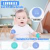 Blue Ball Pits Balls 500 Balls for Kids Ball Pits, Soft Pits Balls for Playhouse, BPA Free Crush Proof with 4 Colors for Bounce House Baby Pool Birthday Party 2.2 Inch view 2