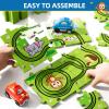 Bennol Toddler Toys Gifts for 2 3 4 5 Year Old Boys, 56 Jigsaw Puzzle Race Track Car Set for Kids Toddlers 1-3 2-4 3-5 4-6, Puzzle Tracks Car Toys Gifts for 2 3 4 5 Year Old Boys Kids view 3