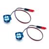 for for Traxxas TRX4 TRX6 Scx10 II 90046 TF2 D90 D110 RC Car Parts 2PCS RC Model L-E-D Searchlight Dome Bumper Light 7V 1/10 RC Crawler Car Modification Accessories view 2