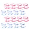 TOYANDONA Acrylic Mini Rocking Horse Decor 96 Pcs Party Table Scatter for Baby Shower Birthday and Toddler Toy Accessories view 1