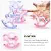 TOYANDONA Acrylic Mini Rocking Horse Decor 96 Pcs Party Table Scatter for Baby Shower Birthday and Toddler Toy Accessories view 3
