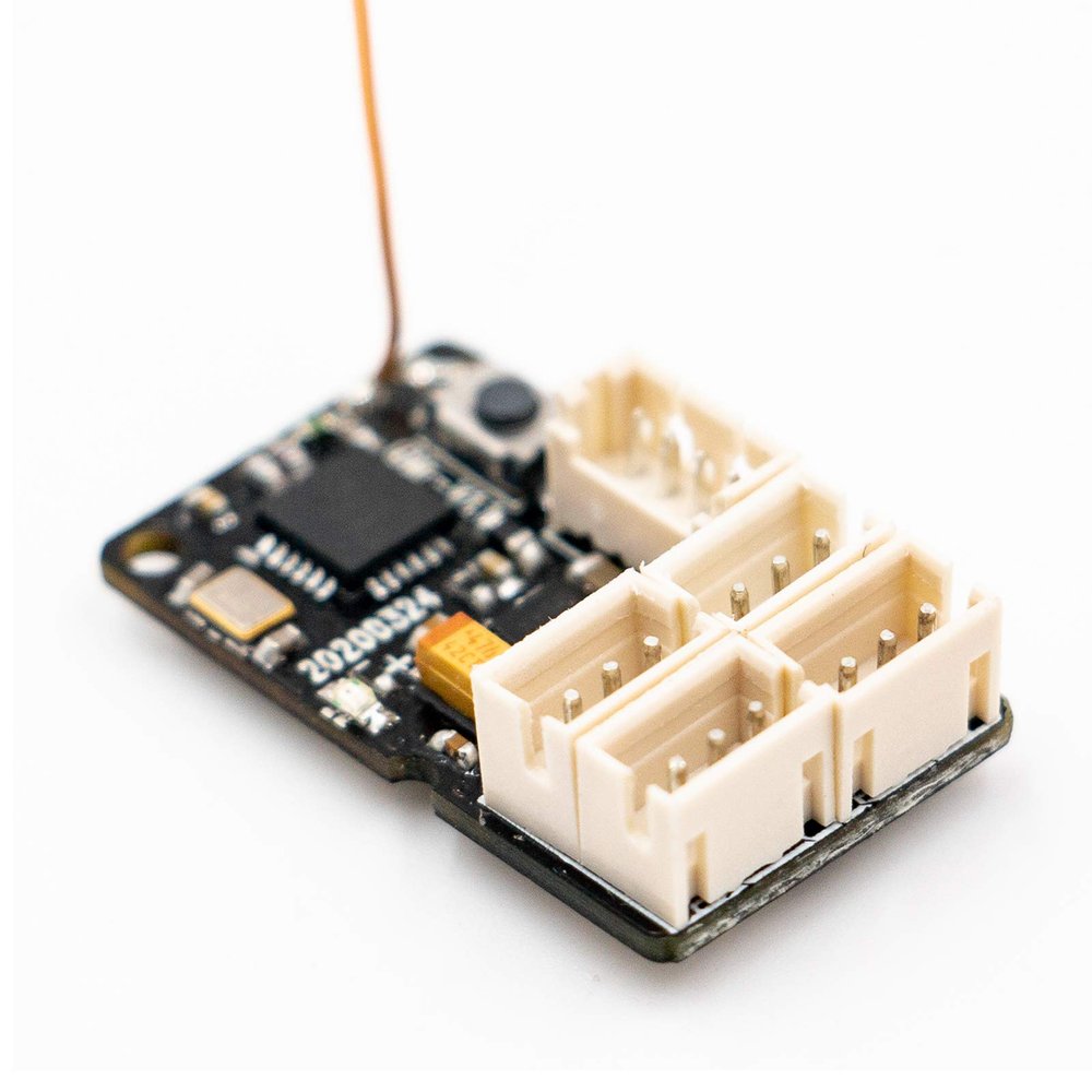 GoolRC 2.4GHz 4CH AFHDS3 Receiver PWM Output for RC Racing Vehicle Drifting Mini Car Compatible with NB4/NB4 Lite Transmitters DIY Replacement