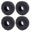 QUPA AM STORE RC Rubber 2.2 Beadlock Wheels Tires 140MM with Foam Insert 2.2 Crawler Tires 4PCS for 1/10 Wraith 90048 RR10 RC Crawler Car view 3