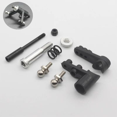 BrewJa 02025 Servo Saver Arm Complete A H-SP Spare Parts for 1/10 R/C Model Car Compatible with hsp 94123/94103/94122//9411/94166 (Color : 02025)