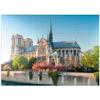 MyPuzzle Notre Dame De Paris Cathedral On The Seine - France - Premium 1000 Piece Jigsaw Puzzle for Adults view 1