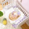 Abhibhu Custom Name Blanket Personalized Custom Baby Throw Blanket Memorial Gifts for Swaddle Toddler Birthday Moon Foxes Baby view 2