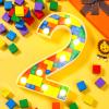 Baquler Building Block Light up Number Birthday Decoration Sign Marquee LED Numbers for Party Lighted Building Block Theme Birthday Party Supplies 8.58''(Number 2) view 4