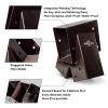 ABUSA Heavy Duty Swing Sets Brackets Including 2 Bronze A-Frame Swing Set Brackets and 4 Swing Hangers for Playground Equipment Mounting Parts Hardware Included (Bronze) view 2