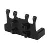 RZXYLRC CNC Aluminum Alloy Metal Servo Mount for Axial 1/24 AX24 XC-1 AXI00003 RC Crawler Car Truck Model Upgrade Parts (Black) view 2