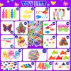 1000Pcs Fidget Toys Pack, Bulk Party Favors for Kids, Stocking Stuffers, Treasure Box Chest, Birthday Party, Classroom Carnival Prizes, Pinata Stuffers, Goodie Bag Stuffers, Stress Relief, Sensory Toy view 3
