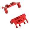 RZXYLRC CNC Aluminum Alloy Metal Servo Mount for Axial 1/24 AX24 XC-1 AXI00003 RC Crawler Car Truck Model Upgrade Parts (red) view 3