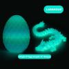 STONESTAR 3D Printed Dragon Fidget Toys, Full Articulated Dragon Crystal Dragon in Egg, Home Office Executive Desk Toys, 11" Dragon with 5" Egg (Luminous) view 2