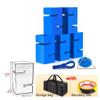 Field Day Team Building Game Building Blocks, Sturdy and Durable ABS Material, Improve Group Leadership Communication Skills (Color : Blue, Size : 5PCS) view 2
