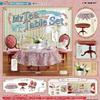 Rement Petit Sample Series My Tea Table Set, Approx. 7.3 x 5.5 x 3.7 inches (185 x 140 x 95 mm), PVC view 2