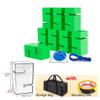 Field Day Team Building Game Building Blocks, Sturdy and Durable ABS Material, Improve Group Leadership Communication Skills (Color : Green, Size : 8PCS) view 2