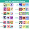 Baby Bath Books, Fabric Soft Baby Cloth Books, Early Education Toys, Waterproof Babies Book for Toddler, Newborn, Infants Perfect Shower Toys, Kids Bath Toys Toddler Gift (12PCS) view 3