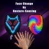 Mr.Pang LED Mask Light up Mask with Gesture Sensing, Cool Face Transforming Mask, Perfect Gifts for Halloween Christmas Birthday Cosplay Party view 3