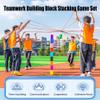 Field Day Team Building Game Building Blocks, Sturdy and Durable ABS Material, Improve Group Leadership Communication Skills (Color : Yellow, Size : 5PCS) view 3
