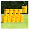 Field Day Team Building Game Building Blocks, Sturdy and Durable ABS Material, Improve Group Leadership Communication Skills (Color : Yellow, Size : 10PCS) view 1