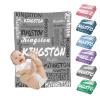 WAJL POD Custom Baby Blankets for Girls Boys Kids Personalized Baby Blankets with Name for Kids Girls Boys Personalized Baby Girl Boy Kids Gifts Personalized Baby Items Customized Blanket view 1