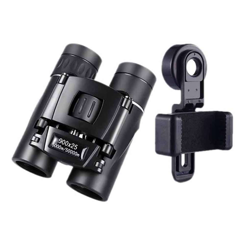 Kokiya Binoculars Telescope Bird Watching Telescope Professional for Kids and Adults Mini Compact Binoculars for Camping Exploration, with Phone Holder