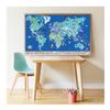 POPPIK 1841223 Sticker Poster, Flags of The World, Interactive Educational Poster with Stickers, Multilingual World Map, for Children Aged 7 Years and Above, 68 x 100 cm view 2
