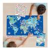 POPPIK 1841223 Sticker Poster, Flags of The World, Interactive Educational Poster with Stickers, Multilingual World Map, for Children Aged 7 Years and Above, 68 x 100 cm view 3
