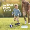ArtCreativity Light Up Ankle Skip Ball for Kids - Set of 2 - Skipball with Motion-Activated LED Lights - Retro Toys for Boys and Girls - Outdoor Toys for Kids - Gifts for Ages 3 and Up view 2