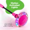 ArtCreativity Light Up Ankle Skip Ball for Kids - Set of 2 - Skipball with Motion-Activated LED Lights - Retro Toys for Boys and Girls - Outdoor Toys for Kids - Gifts for Ages 3 and Up view 3