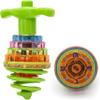 Hanukkah Dreidel Musical Bouncing Light-Up Dreidel Hanukkah Toys, Assorted Colors (24-Pack) view 3