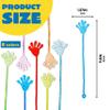 JOYIN 48Pcs Glitter Sticky Hands Party Favors, Party Table Favors Set for Kids, Holiday Traditions, Classroom Treasure Box Carnival Prizes Bulk Pinata Stuff Mini Toys, Valentine goodie bags view 2