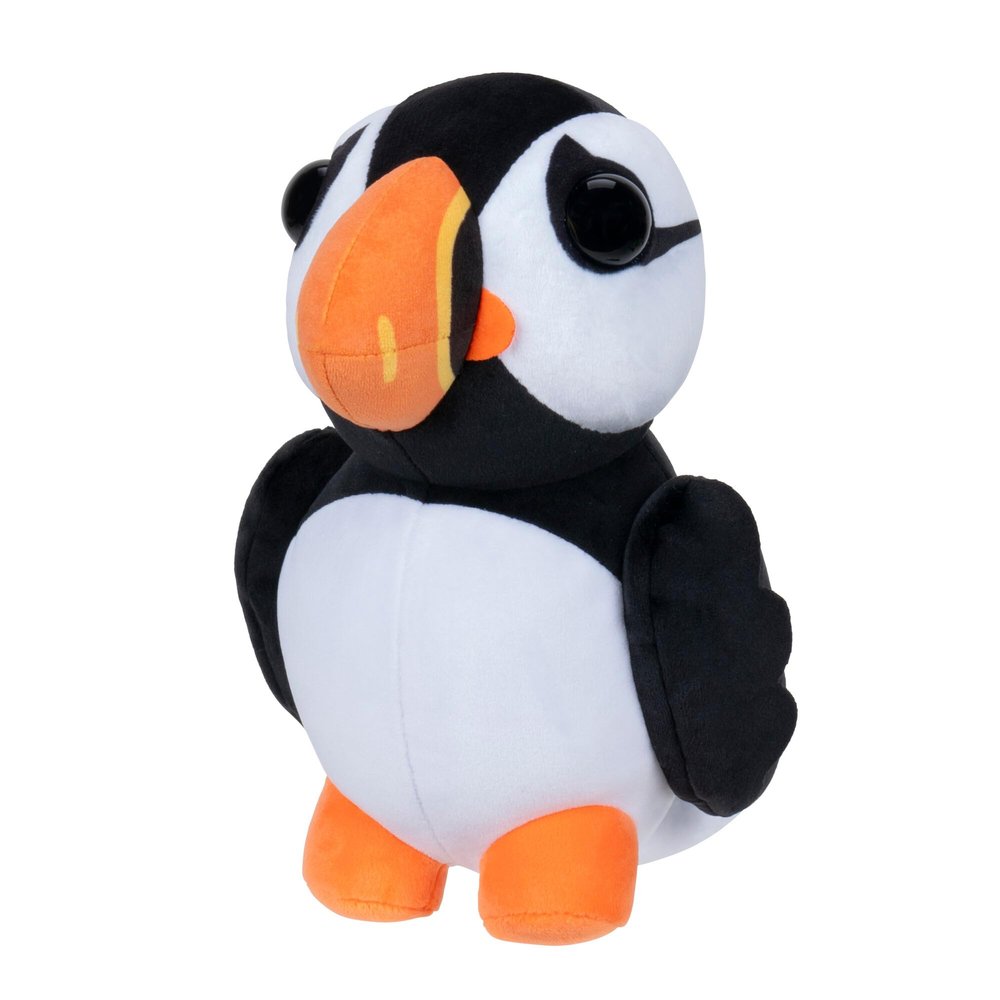Adopt Me! Collector Plush - Puffin - Series 4 - Ultra-Rare in-Game Stylization Plush - Exclusive Virtual Item Code Included - Toys for Kids Ages 6+
