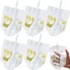 The Dreidel Company Jumbo Hanukkah Fillable 6.5" Inch Dreidel, Stands Straight on Table, Can Be Filled with Hanukkah Gelt or Any Hanukkah Item (50-Pack) view 1