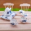 AirAds Dollhouse 1:12 Scale Dollhouse Miniature Porcelain Tea Set Doll Accessories teapot Cups view 2
