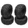 4PCS 128Mm 2.2Inch Mud Grappler Rubber Tyre Wheel Tires for 1/10 RC Crawler for Traxxas TRX4 TRX6 Axial SCX10 90046 Wraith Modification Accessories view 1