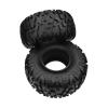 4PCS 128Mm 2.2Inch Mud Grappler Rubber Tyre Wheel Tires for 1/10 RC Crawler for Traxxas TRX4 TRX6 Axial SCX10 90046 Wraith Modification Accessories view 2